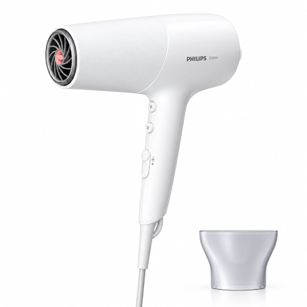 Philips 5000 Series 2100W Hair Dryer ThermoShield Ionic Care BHD501/00 - Gomix Brands Outlet